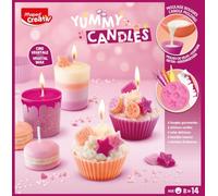 Maped - Yummy Candles - Kit DIY Bougies Gourmandes Trompe L'Œil