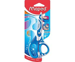 Maped - Zenoa Fit ciseaux - Pour Droitiers - Coloris Aléatoire Bleu, Rose