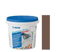 Mapei Kerapoxy Easy Design 144 Chocolat 3 kg - Colle bi-composant et mortier décoratif pour joints