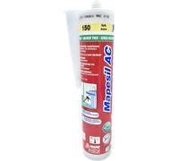 Mapei Mapesil AC Mastic d'étanchéité pour vitre, résiste à la moisissure