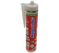 Mapei Mapesil AC Mastic d'étanchéité pour vitre, résiste à la moisissure
