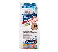 Mapei ULTRACOLOR PLUS 2kg 135 Golden Dust Mortier pour joints jusqu'à 20 mm de large