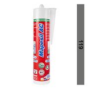 Mapesil AC Mastic silicone résistant à la moisissure Gris Londres 119 (Gris Londres)