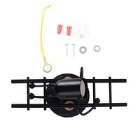 MAPHRWZ Applique murale au Design Unique, exquise et mignonne, belle décoration murale pour Restaurants, chambres à coucher, cafés, hôtels (Noire)