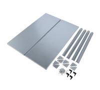 MAPHRWZ Banc d'empotage en Fer galvanisé pour l'extérieur, Poste de Travail étanche antirouille avec étagère réglable, Peut contenir 120 kg au Total pour Jardin, Serre, Garage