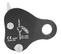 MAPHRWZ Corde d'escalade en plein air, dispositif de serrage auto-freinant pour descendeur, noir