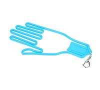 MAPHRWZ Égouttoir à gants pour gants de golf, design en forme de main, matériau durable, ajustement universel pour les mains gauche et droite, en 4 couleurs (Bleue)