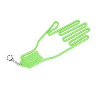 MAPHRWZ Égouttoir à gants pour gants de golf, design en forme de main, matériau durable, ajustement universel pour les mains gauche et droite, en 4 couleurs (Verte)