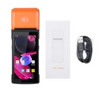 MAPHRWZ H10C Terminal PDA portable, pour Android 13 Octa 2,0 GHz, avec 4G WiFi GPS BT, NFC pour Type A B Felica, imprimante thermique intégrée 58 mm, scanner de codes-barres (Version NFC)