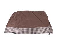MAPHRWZ Housse de Protection pour étagère en Bois, imperméable et résistante au Soleil, pour Le Stockage du Bois de Chauffage, Tissu Oxford 600D, Taille 1,2 m, Motif Grille