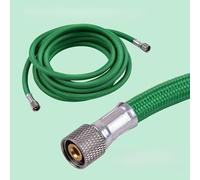 MAPHRWZ Mini tuyau de compresseur d'air, tube d'aérographe tressé de haute qualité, pour Iwata, Devilbiss, grandes marques d'aérographe, longueur de /10 pieds avec raccords de 1/8"