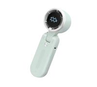 MAPHRWZ Portable Handheld Turbo Fan, 5500mAh Long-Lasting Rechargeable Mini Cooling Fan, Foldable Travel and Outdoor Fan(Green)