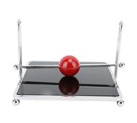 MAPHRWZ Porte-serviettes pour Table, distributeur de serviettes carré avec barre à boule centrale pour cuisine, Restaurant, ferme, décor de dîner en plein air (Noire)