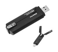 Mapille Clé WiFi 6E Puissante, AXE5400 Clé WiFi pour PC, USB 3.0 Adaptateur WiFi avec Tri-Bande 6GHz/5GHz/2.4GHz, Cryptage WPA3, Adaptateurs USB WiFi, Adaptateur Dongle WiFi pour Windows 11/10