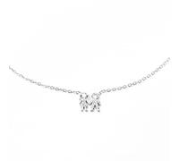 MAPIMANIA - Collier personnalisé famille couleur argent, bijoux acier inoxydable femme et homme avec pendentif, cadeau original