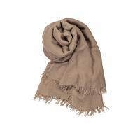MAPIMANIA - Écharpe Femme 100% Bambou Beige foncé - Made in Italy - Douce, Élégante et Durable - 180x90 cm - Éco-Responsable et Haute Qualité - Foulard Printemps Chic