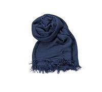 MAPIMANIA - Écharpe Femme 100% Bambou Bleu - Made in Italy - Douce, Élégante et Durable - 180x90 cm - Éco-Responsable et Haute Qualité - Foulard Printemps Chic