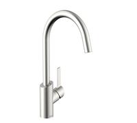 Maple Easyfit Mitigeur d'évier monobloc en acier inoxydable