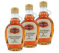 Maple Gold - Lot 3x Sirop d'érable - Flacon 250g