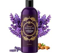 maple holistics Huile de massage sensuelle huile W/Lavande Pure - Relaxing huile d'amande et Jojoba - Femmes et Hommes â € « 100% Natural Therapy de la peau Hypoallergénique - Usa Made