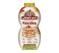 MAPLE JOE - Préparation Pancakes, Goût Sirop d'Érable, Flacon 215g - Lot De 3