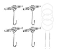 Maple Syrup Tapping Kit 14 pièces | Stainless Steel, 2in Tips, 3.3ft Tubes | Tree Sap Collection Spiles & Hooks | Complete Syrup Making Supplies