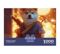 Maple0295_Shiba_Inu_Fortress_Shooting_Treats_at_Invaders_-AR_9_564ab6c5-60dd-4ded-afae-7e2ef1a4e048 Matériau Cartonné De Qualité Pièces Imbriquées Précises, Jeu Cérébral Idéal pour La Détente, La Ré