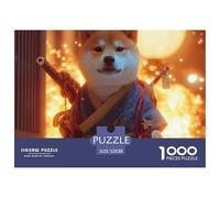 Maple0295_Shiba_Inu_Fortress_Shooting_Treats_at_Invaders_-AR_9_564ab6c5-60dd-4ded-afae-7e2ef1a4e048 Pièces Découpées avec Précision Carton Écologique, Idéal pour Réduire Le Stress Et La Calme Mental