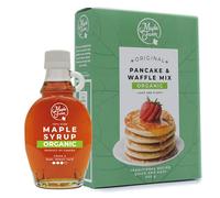 MapleFarm - Sirop d'érable biologique canadien 189ml + Mix pour Pancakes & waffle biologique - Maple syrup and pancake mix