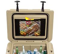 Maplefield Insert de rangement en maille pour un rangement supplémentaire, filet de rangement amovible pour accessoires de refroidisseur Engel, accessoires de refroidisseur RTIC, accessoires de refroidisseur Yeti (40 x 20 cm)