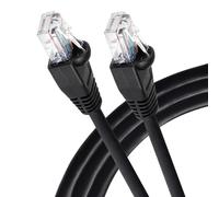 Maplin Cble Ethernet Cat 6 RJ45 0, 5m - Noir