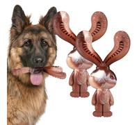 Mapneng Jouets indestructibles à mâcher pour chiens agressifs, jouets à mâcher pour chiens agressifs, jouets à mâcher durables en nylon aromatisé au bœuf, jouets robustes pour chiens de taille moyenne