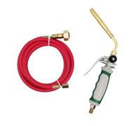 Mapp Torche avec flamme réglable Double ouverture Soudure flexible pour diverses applications de travail des métaux Chalumeau de soudage de tuyaux