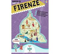 Mappa di Firenze illustrata. Ediz. italiana e inglese