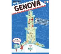 Mappa di Genova illustrata. Con adesivi. Nuova ediz.