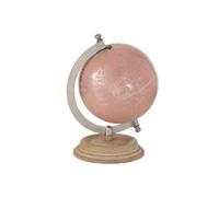 Mappemonde sur Pied Déco "Globe" 20cm Rose & Or