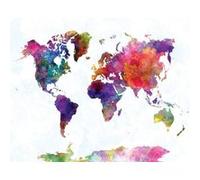 Mappemonde XXL Peinture Ã l'eau 40.5 x 50.5cm G