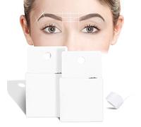 Mapping Sourcil Pré Encré,Fil Teinte Microblading,Mesurer les Sourcils,Outil de Mesurer de Positionnement Pour le Tatouage Semi-permanent des Sourcils blanc