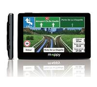Mappy GPS Ulti X585 Camp (Écran : 5 Pouces - 44 pays - Mise à jour gratuite jusqu'à 4 fois par an) Noir