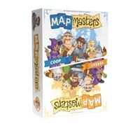 Maps Masters | Jeu de Société Stratégique & Créatif | Construisez Votre Donjon et Tracez Votre Parcours | Mode Compétitif ou Coopératif | Jeu d’Aventure et de Réflexion