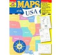 Maps of the USA: Grades 1-6 Moore, Jo Ellen (Auteur)