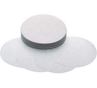 MAQA 500 gr Papier cuisson rond antiadhésif, disque papier diamètre 10-11-13-15 cm, feuilles de papier cuisson pour Hamburger 13 cm