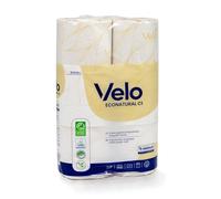 MAQA 6 rouleaux Papier toilette emballé 2 plis papier toilette biodégradable 150 larmes papier rouleau recyclé
