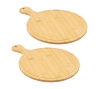 MAQDDO 2Pcs Pizza Peel Multi-functional Charcuterie Board Pour Pizza