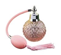 MAQDDO Bouteille de parfum en cristal Vintage 100ml, vaporisateur atomiseur, bouteille verre, cadeau for dame per Rangement(Pinnk)