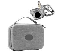 MAQDDO Étui de Rangement for Accessoires électroniques, Coque Rigide étanche, Sac numérique Grande capacité for Batterie Externe, Passeport Voyage pour CâBle(Double Layer-Gray-A)