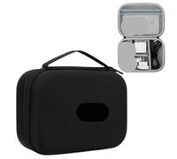 MAQDDO Étui de Rangement for Accessoires électroniques, Coque Rigide étanche, Sac numérique Grande capacité for Batterie Externe, Passeport Voyage pour CâBle(Single Layer-Black-A)