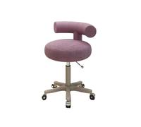 MAQDDO Lumbar Support Beauty Stool Heavy Duty Adjustable Chair with 5 Silent Wheels for Commercial Spa Massage Hair Salon Chairs pour Accueil(Color7)
