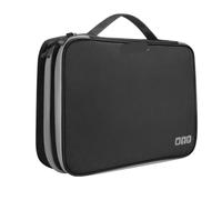MAQDDO Organisateur D'accessoires Électroniques De Voyage, Sac À Main Rangement, Câbles, Pochette Transport Étanche for Ordinateur Portable 11.6 pour CâBle(XL-Black)