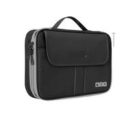 MAQDDO Organisateur D'accessoires Électroniques De Voyage, Sac À Main Rangement, Câbles, Pochette Transport Étanche for Ordinateur Portable 11.6 pour CâBle(Black)